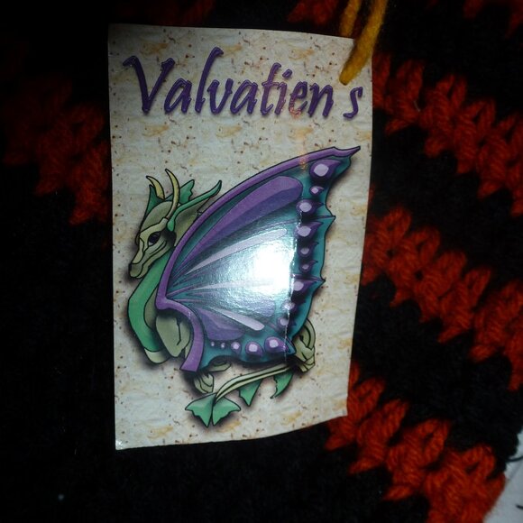 Super cute Pussycat ear knit beanie hat in orange/ brown XXL, New - Picture 4 of 5